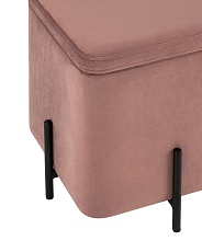 Пуф Stool Group Грейс велюр квадрат пыльно-розовый vd-grays-kv-b15 4