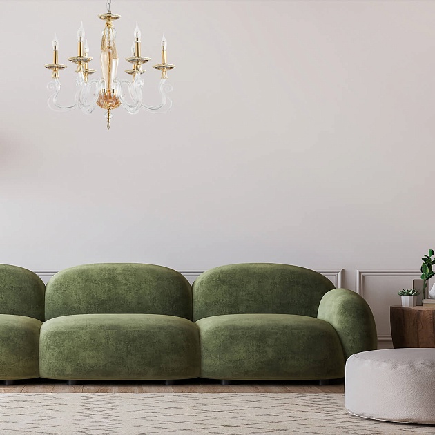 Подвесная люстра Divinare 5123/01 LM-6 Фото № 6