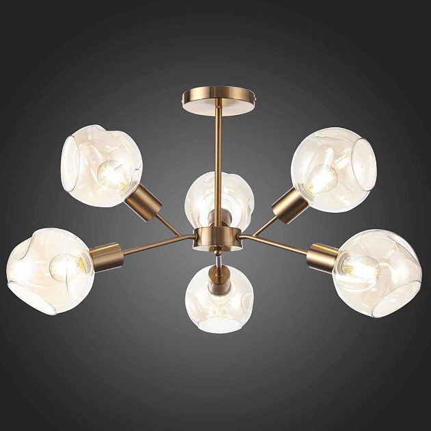 Потолочная люстра Evoluce Gentore SLE155302-06 изображение 11 Потолочная люстра Evoluce Gentore SLE155302-06 Фото № 11