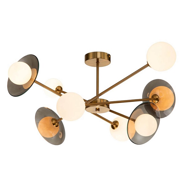 Потолочная люстра Indigo Jazz 11020/8C Brass V000164 Фото № 