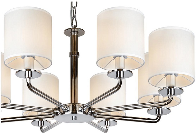 Подвесная люстра iLamp Joy RM003/8CR Фото № 2