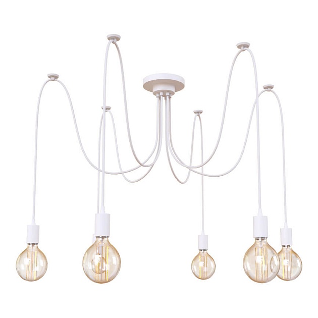 Подвесная люстра Loft IT Spider Loft1162W/6 изображение Подвесная люстра Loft IT Spider Loft1162W/6 Фото №