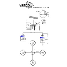 Потолочная люстра Seven Fires Lodi 66585.01.37.04 2