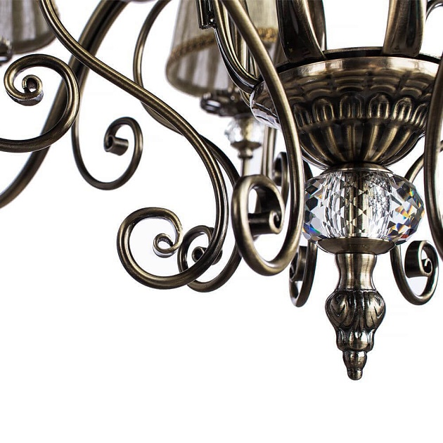 Подвесная люстра Arte Lamp Charm A2083LM-8AB Фото № 3