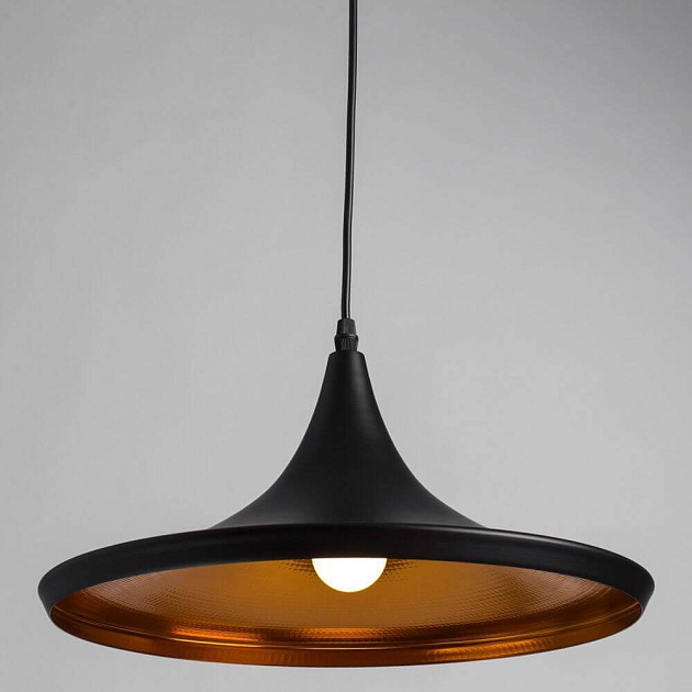Подвесной светильник Arte Lamp Cappello A3406SP-1BK изображение 4 Подвесной светильник Arte Lamp Cappello A3406SP-1BK Фото № 4