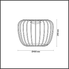 Настольная лампа Odeon Light Ulla L-vision 4105/7TL 1