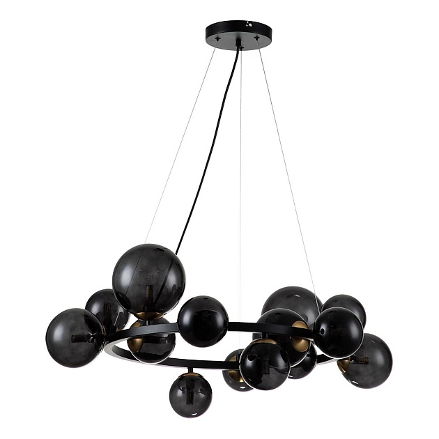 Подвесная люстра Indigo Molecola 11018/14P Black V000194 Фото № 2