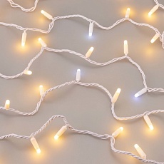 Уличная светодиодная гирлянда Ardecoled нить 230V теплый белый ARD-String-Classic-10000-White-100Led-Milk-Flash Warm 031205 2