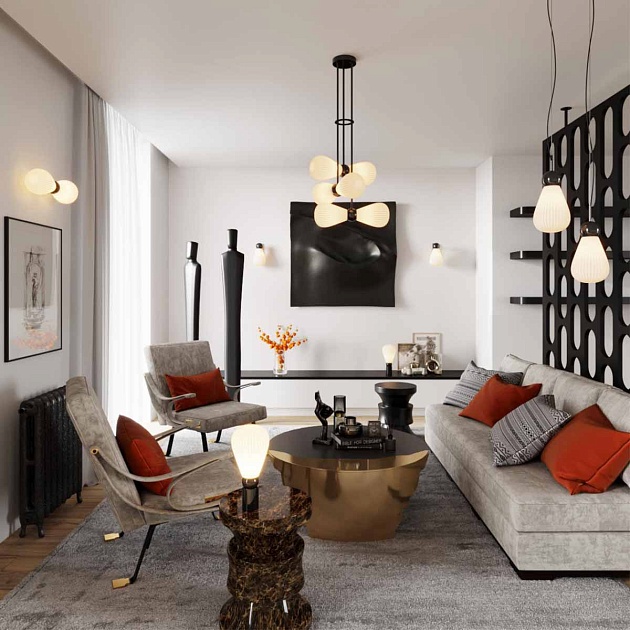 Бра Odeon Light Exclusive Elica 5418/1W изображение 4 Бра Odeon Light Exclusive Elica 5418/1W Фото № 4