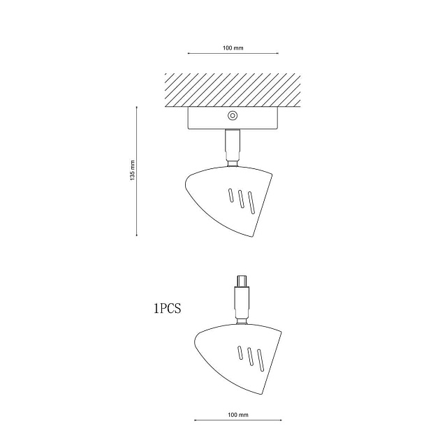 Спот Lucia Tucci Punto 193.1 Grigio Фото № 2