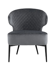 Кресло Stool Group Royal велюр тёмно-серый vd-royal-b27 2