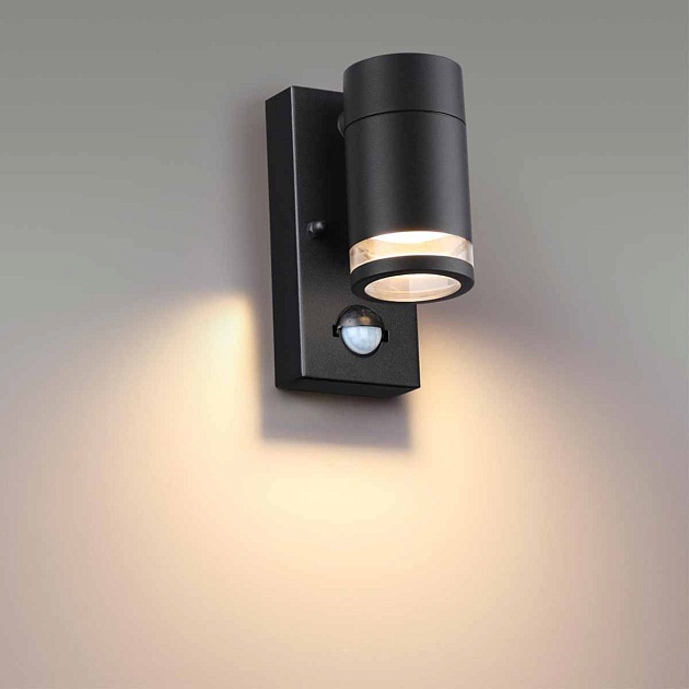 Уличный настенный светильник Odeon Light Motto 6605/1W Фото № 3