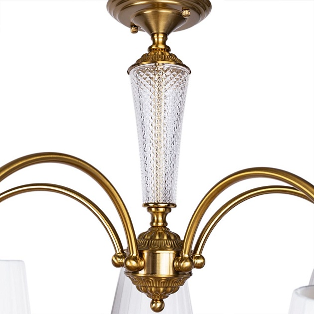 Потолочная люстра Arte Lamp Gracie A7301PL-5PB Фото № 2