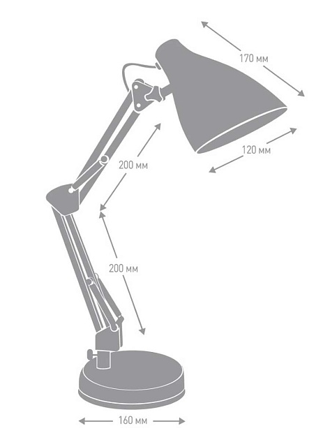 Настольная лампа Camelion KD-331 C16 14165 изображение 2 Настольная лампа Camelion KD-331 C16 14165 Фото № 2