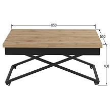 Стол-трансформер Мебелик Андрэ 007801 2