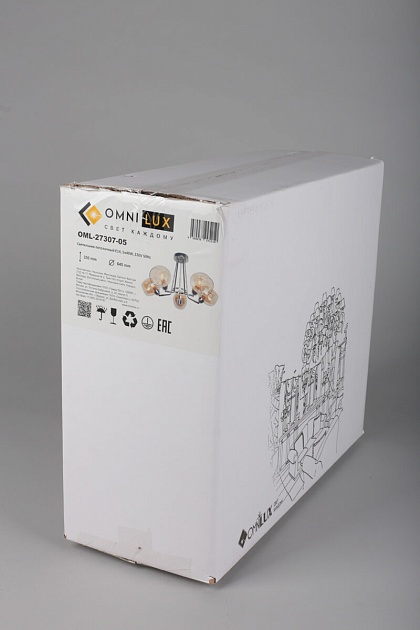 Подвесная люстра Omnilux Tesero OML-27307-05 изображение 6 Подвесная люстра Omnilux Tesero OML-27307-05 Фото № 6