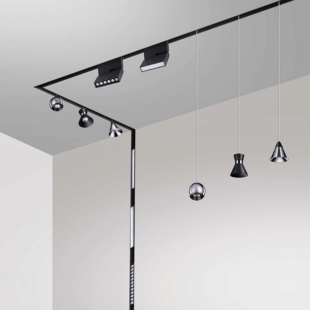 Трековый низковольтный светодиодный светильник Novotech Shino Flum 358396 Фото № 4