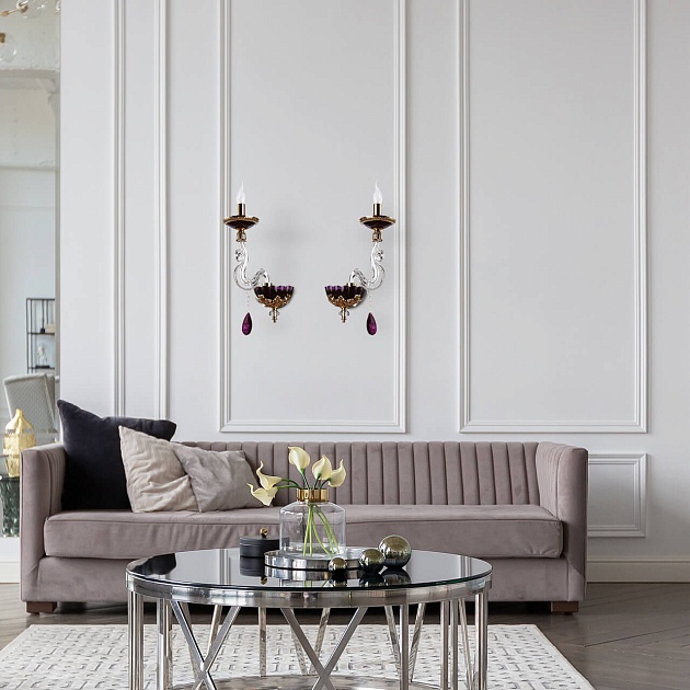 Бра Divinare Simona 5125/12 AP-1 изображение 8 Бра Divinare Simona 5125/12 AP-1 Фото № 8