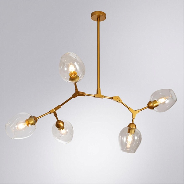 Подвесная люстра Arte Lamp Yuka A4103SP-5GO Фото № 2