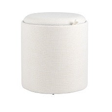 Пуф с ящиком Stool Group Хюгге S рогожка белая 19B260LSP YX1828-1