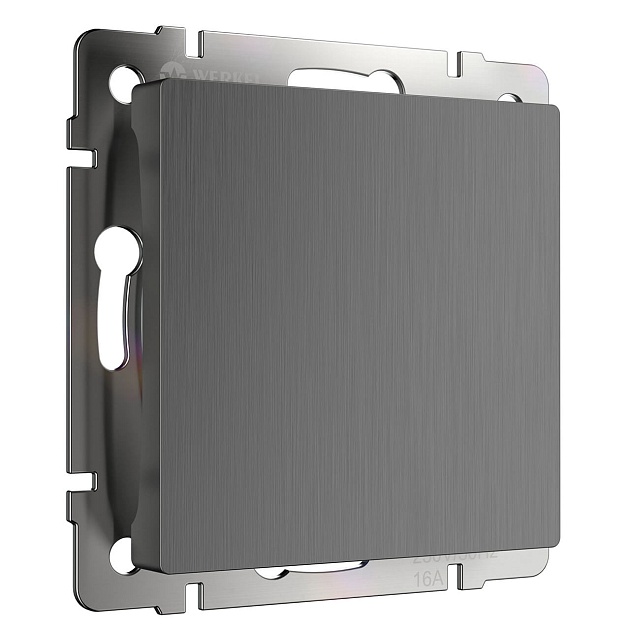 Заглушка Werkel графит рифленый W1159204 4690389158520 Фото № 