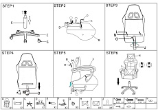 Игровое кресло Woodville Rodas 15245 1