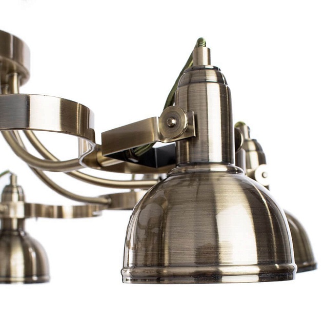 Потолочная люстра Arte Lamp Martin A5216PL-8AB изображение 3 Потолочная люстра Arte Lamp Martin A5216PL-8AB Фото № 3