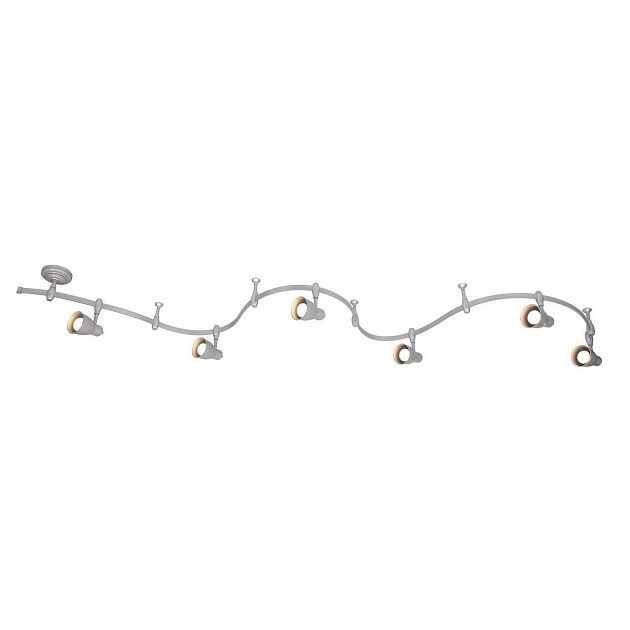 Трековая система Arte Lamp A3058PL-6SI изображение Трековая система Arte Lamp A3058PL-6SI Фото №