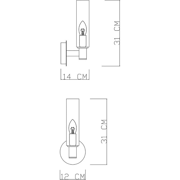 Бра Divinare Barolo 2654/17 AP-1 Фото № 2