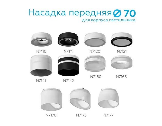 Насадка передняя Ambrella light DIY Spot N7110 изображение 4 Насадка передняя Ambrella light DIY Spot N7110 Фото № 4