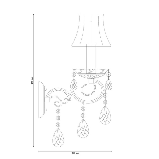 Бра Lucia Tucci Il Bello W121.1 изображение 2 Бра Lucia Tucci Il Bello W121.1 Фото № 2