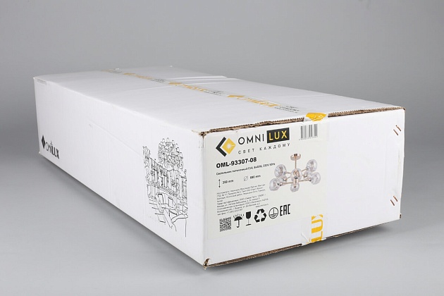 Потолочная люстра Omnilux Ostellato OML-93307-08 Фото № 4