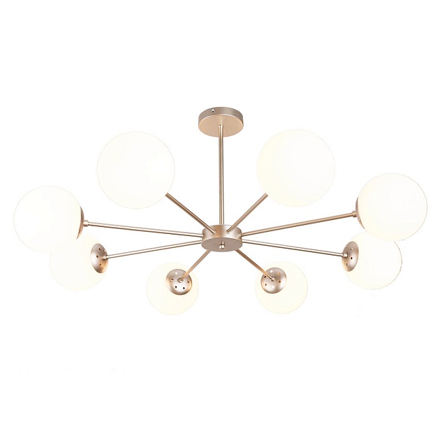 Подвесная люстра Escada ETHEREAL 2110/8P Nickel Фото № 
