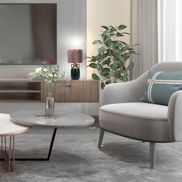 Настольная лампа Escada Athena 10201/L Black Фото № 4