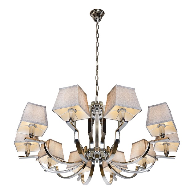 Подвесная люстра iLamp Hilton 6943-10 CR изображение 4 Подвесная люстра iLamp Hilton 6943-10 CR Фото № 4