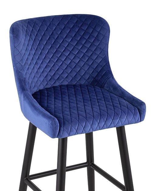 Барный стул Stool Group Ститч MC15B Velvet HLR-65 Dual Фото № 2
