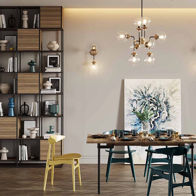 Подвесная люстра Odeon Light Loft Priama 4971/8 Фото № 5