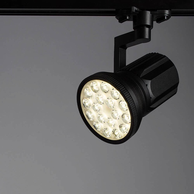 Трековый светильник Arte Lamp Track Lights A6118PL-1BK Фото № 3