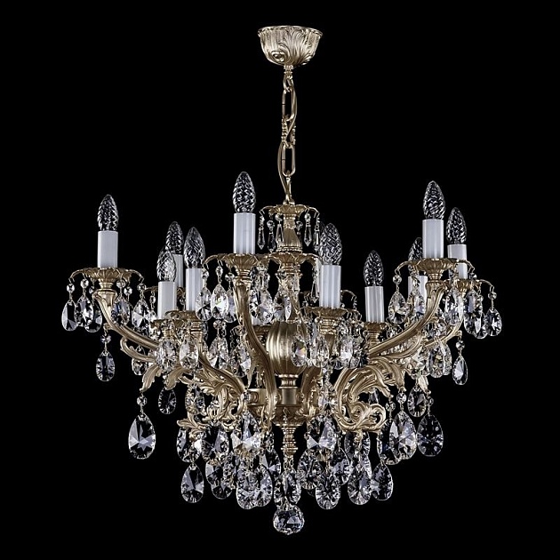 Подвесная люстра Artglass Etela X. Polished CE Фото № 