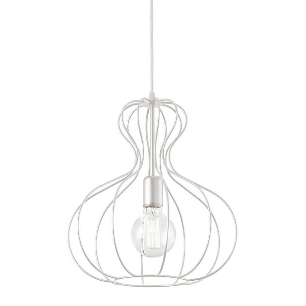 Подвесной светильник Ideal Lux Ampolla-1 SP1 Bianco 194295 Фото № 