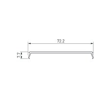 Рассеиватель Arlight W70-S-2000 Opal 041754 1
