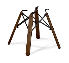 Кресло Sheffilton SHT-ST33/S70 сиреневая орхидея/темный орех/черный 6681366802 1