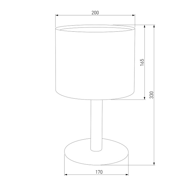 Настольная лампа TK Lighting 5219 Deva Graphite изображение 3 Настольная лампа TK Lighting 5219 Deva Graphite Фото № 3