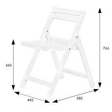 Складной стул Мебелик Массив 008438 2