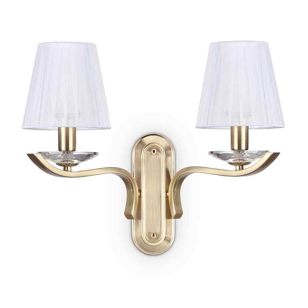 Бра Ideal Lux Pegaso AP2 Ottone Satinato 197708 изображение Бра Ideal Lux Pegaso AP2 Ottone Satinato 197708 Фото №