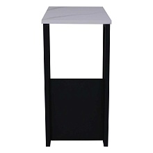 Журнальный стол AksHome Foxy белый мрамор/черный, 500*300*600 92416 5