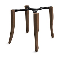 Стул Sheffilton SHT-ST35-1/S122 угольно-серый/темный орех/черный муар 6784234302 2