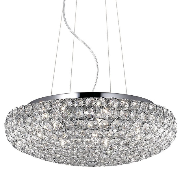 Подвесной светильник Ideal Lux King SP7 Cromo 087979 Фото № 