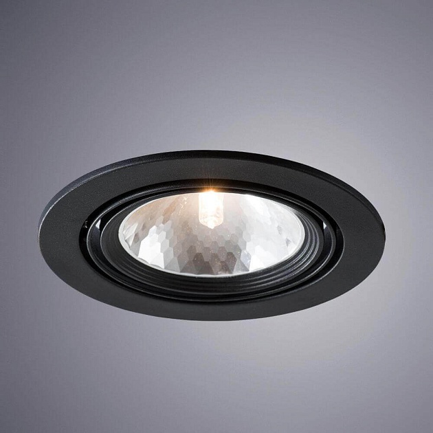 Встраиваемый светильник Arte Lamp A6664PL-1BK Фото № 3