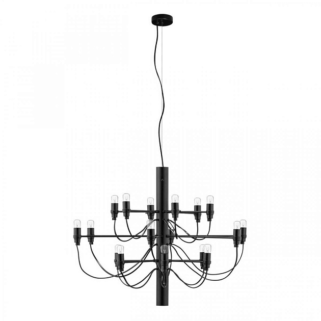 Подвесная люстра Loft IT Gino 10196/650 Black Фото № 